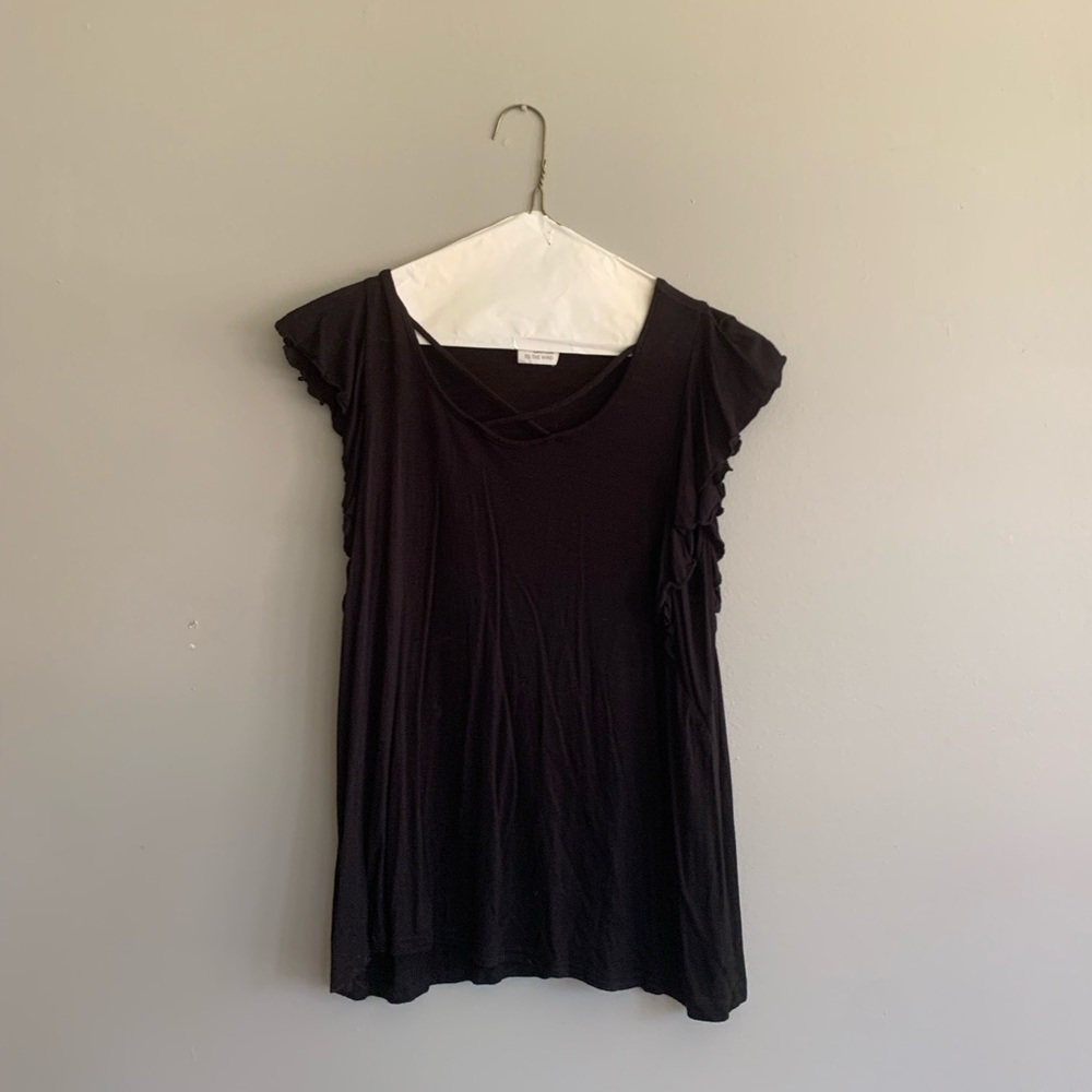 CAUTION TO THE WIND Women’s Blouse Size M